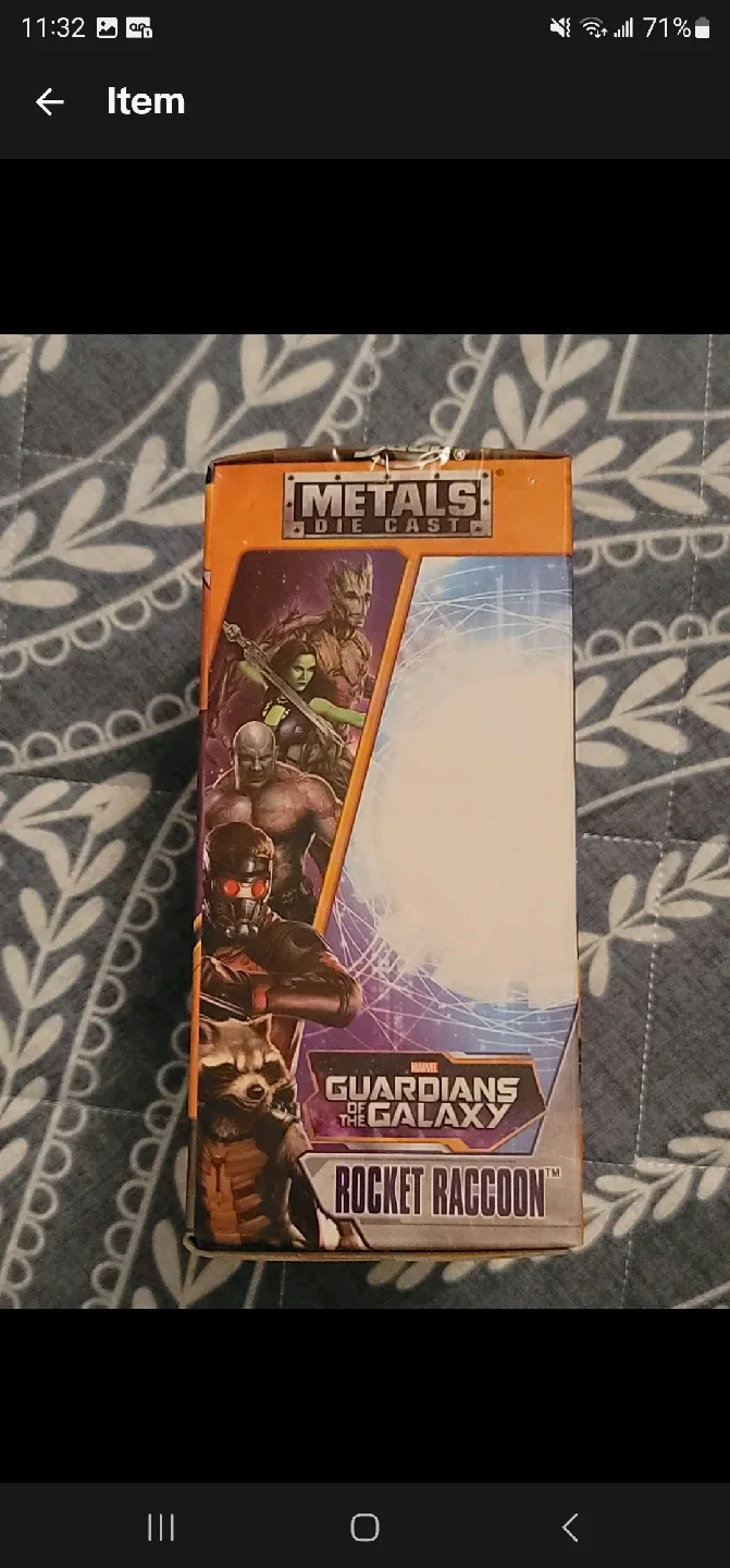 Jada Metals Die Cast Guardians of the Galaxy Rocket Raccoon image indicator(5)