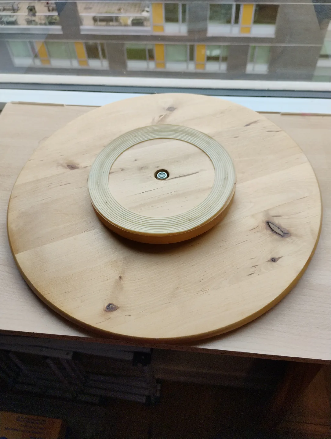 Lazy Susan Wooden Turntable image indicator(2)