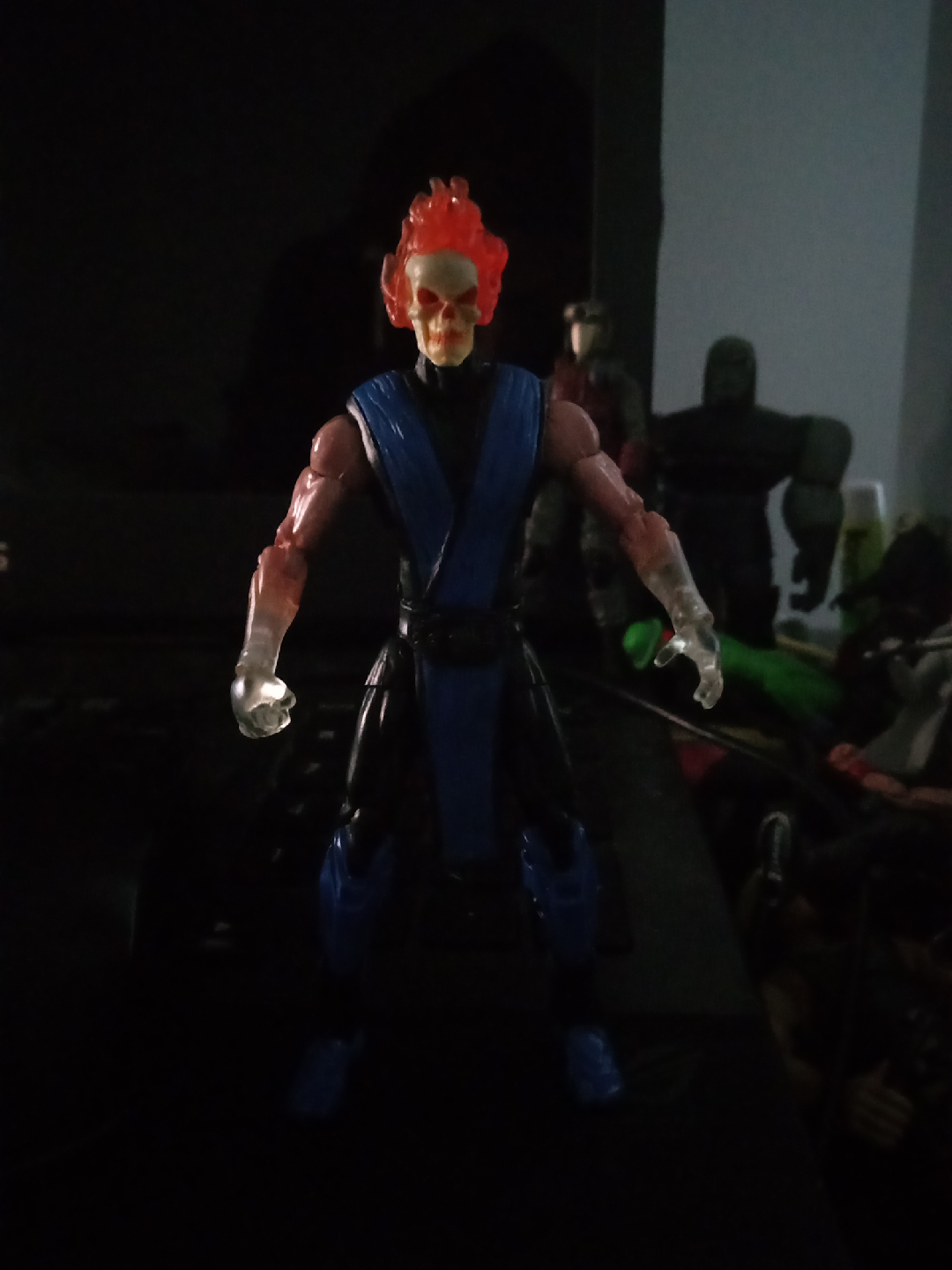 Rare Custom "Mortal Kombat Sub-Zero & Scorpion 🦂 Action Figure - photo 3