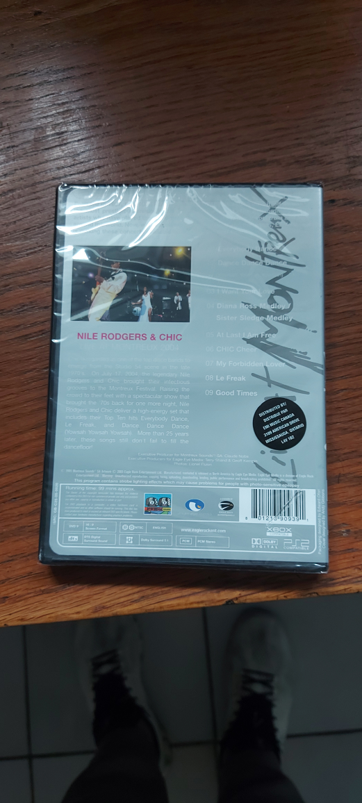 Nile Rodgers & Chic Live At Montreux 2004 DVD - photo 2