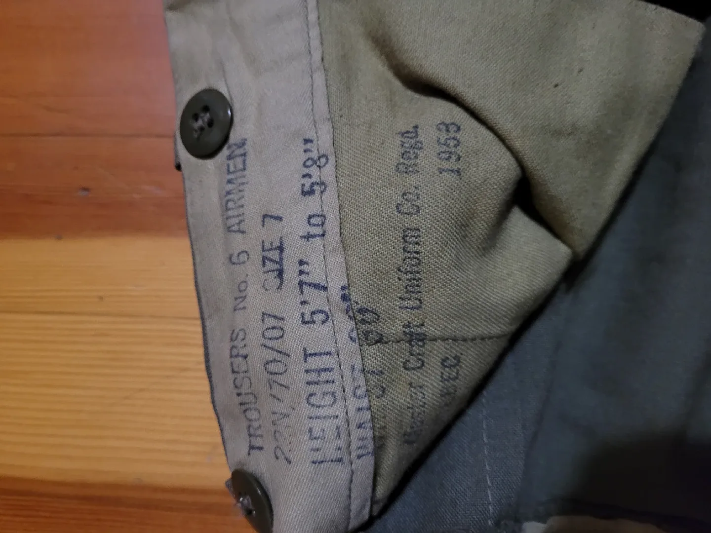 S&G Clothing Co. Canadian Air Force Trousers image indicator(3)