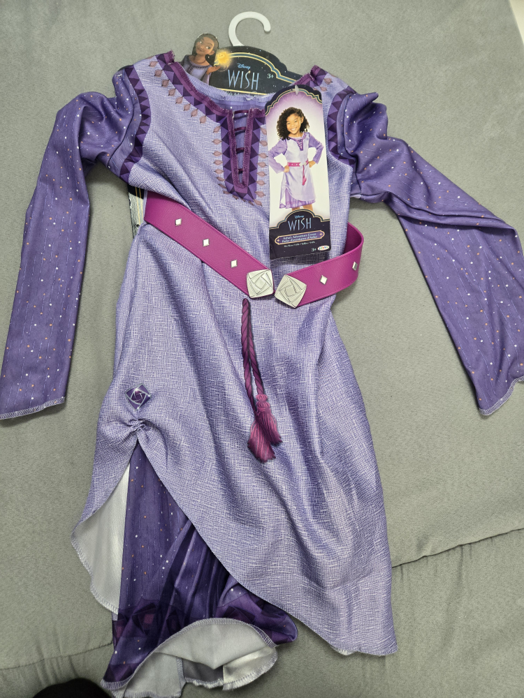 Wish asha halloween custom dosney princess  size 4 to 6 - photo 2