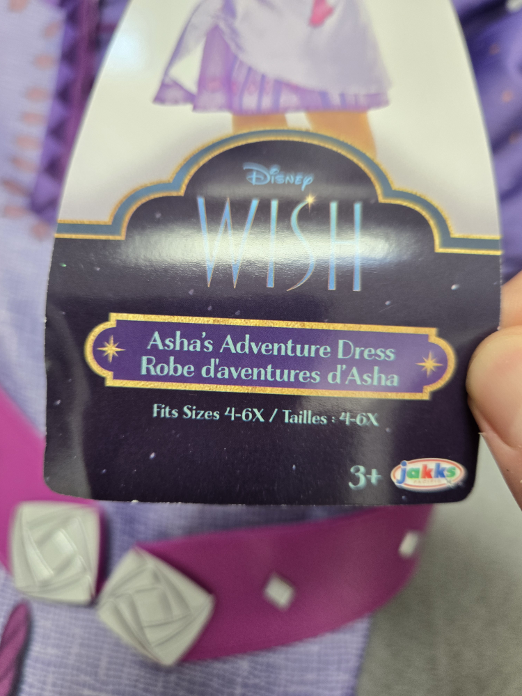 Wish asha halloween custom dosney princess  size 4 to 6 - photo 4