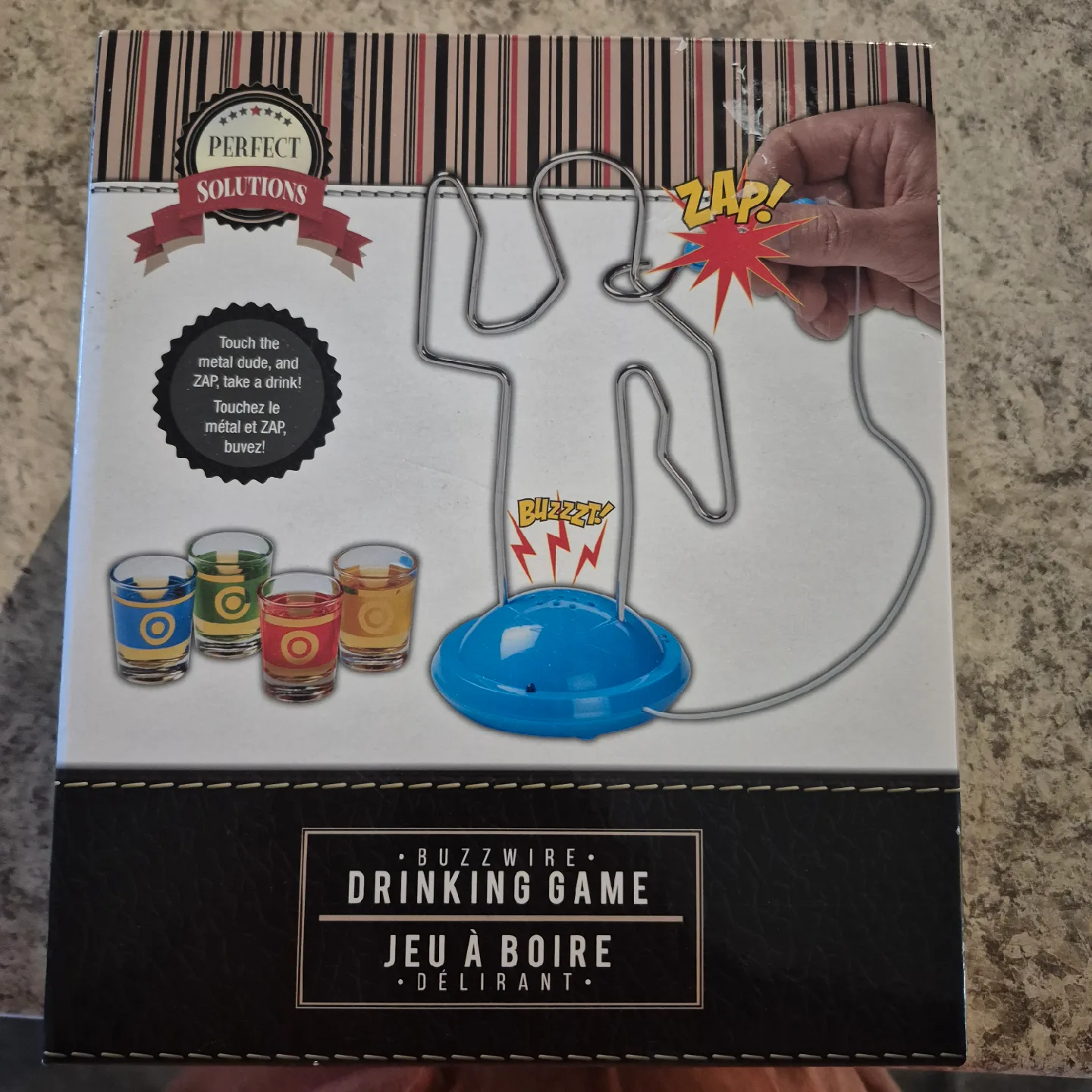 Perfect Solutions Buzzwire Drinking Game - New in Box!