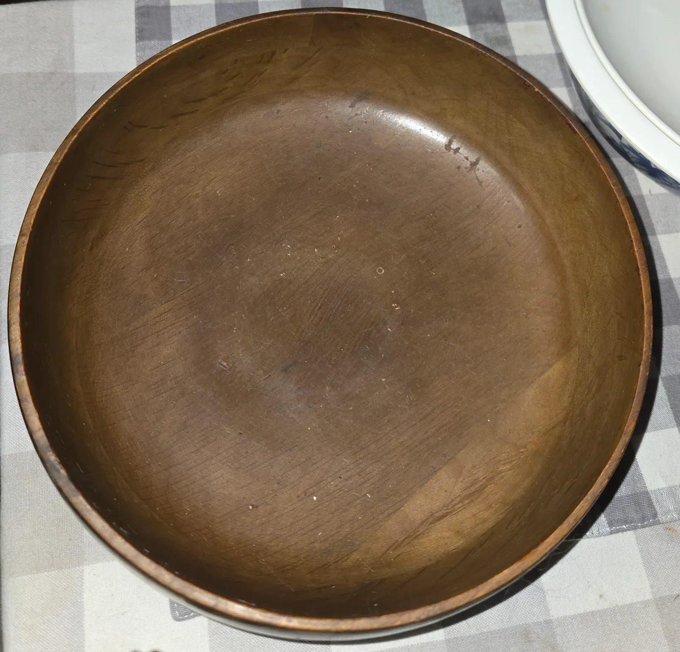 Hellerware Wood Bowl with Nutcracker Set thumbnail