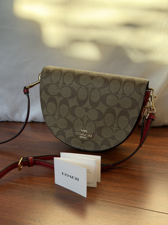 Coach Demi Crossbody Bag in Signature Canvas - photo 2