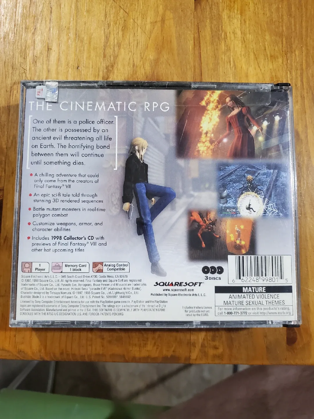 Parasite Eve (PS1) Complete image indicator(2)