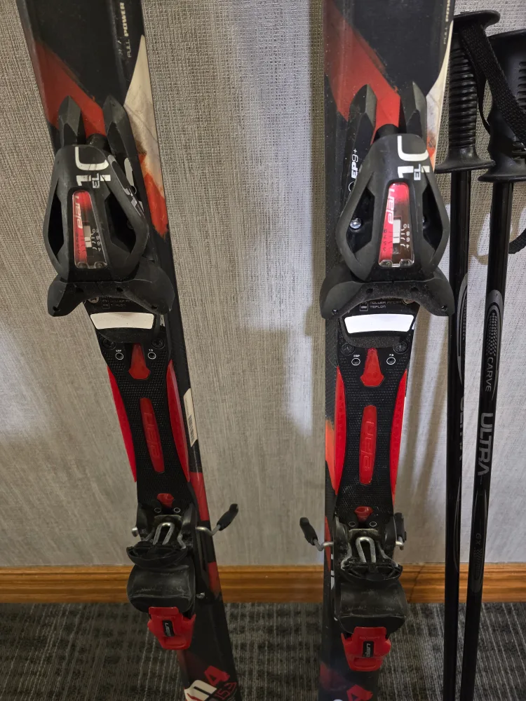 Elan Morpheo 4 Skis 168cm with Poles image indicator(2)