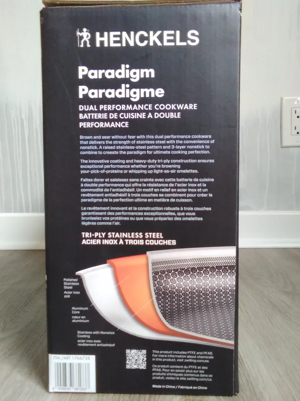 New Henckels Paradigm 3-Piece Cookware Set 🧡 image indicator(4)