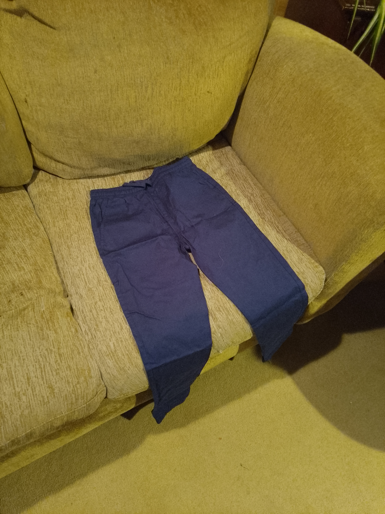 Andy & Evan Blue Pants - Size 8