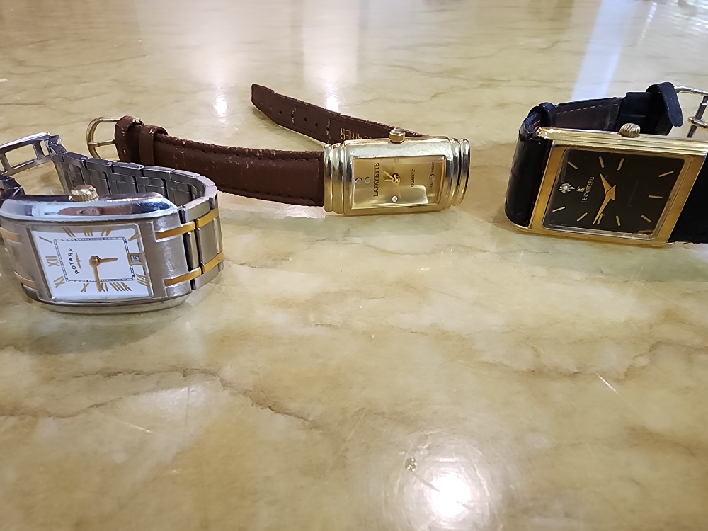Lot of 3 Vintage Watches: Rotary, Lafayette, Le Chateau - photo 3