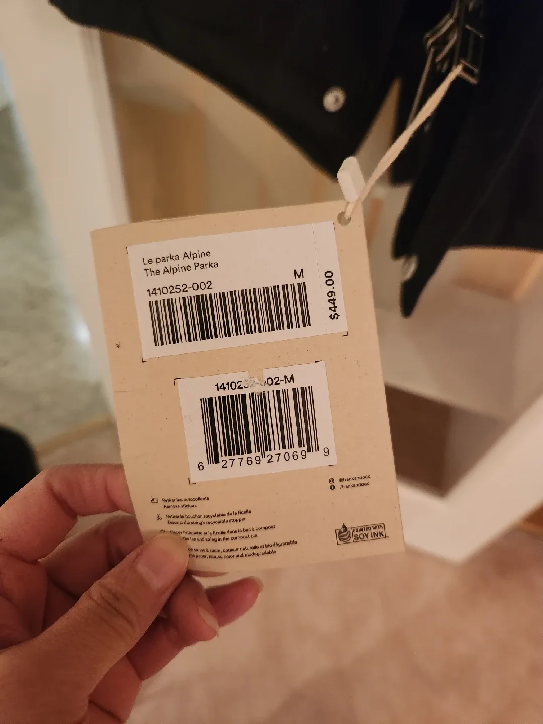 Frank And Oak Alpine Parka - Size M image indicator(2)