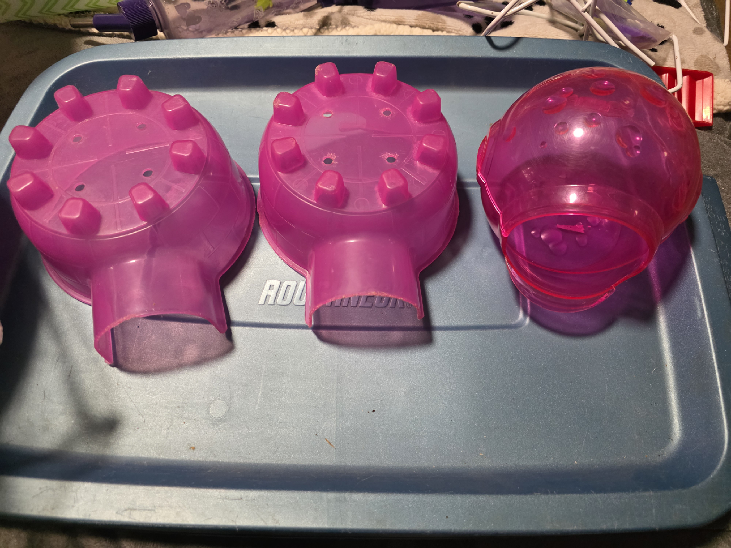Pink Domes For Mice or Hamsters