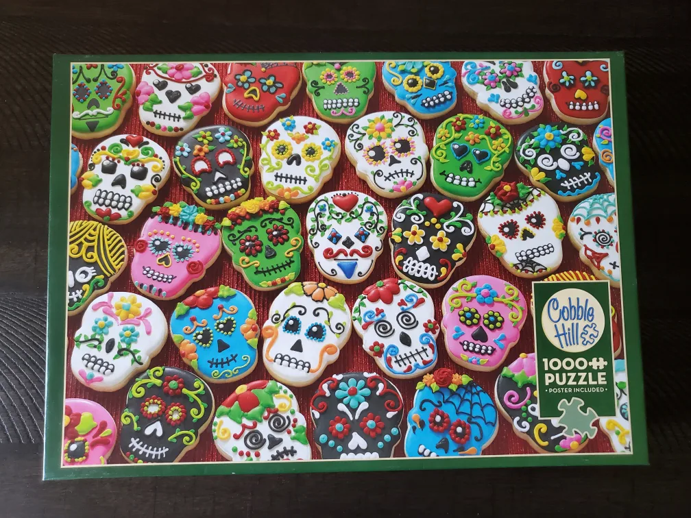 Cobble Hill Sugar Skulls 1000 Piece Puzzle thumbnail