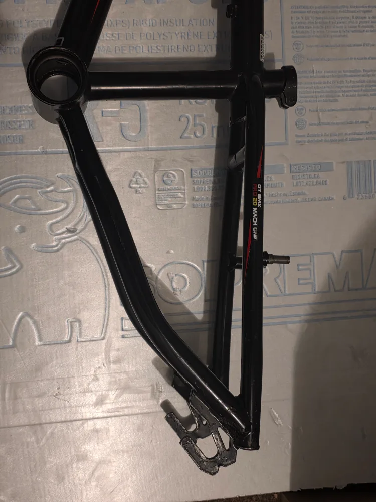 GT Mach One BMX Frame - Black image indicator(5)
