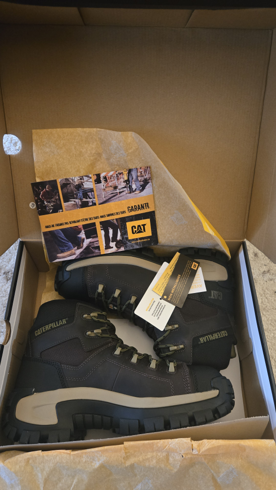 CAT Men's Invader Composite Toe Work Boot Size 10 - photo 2