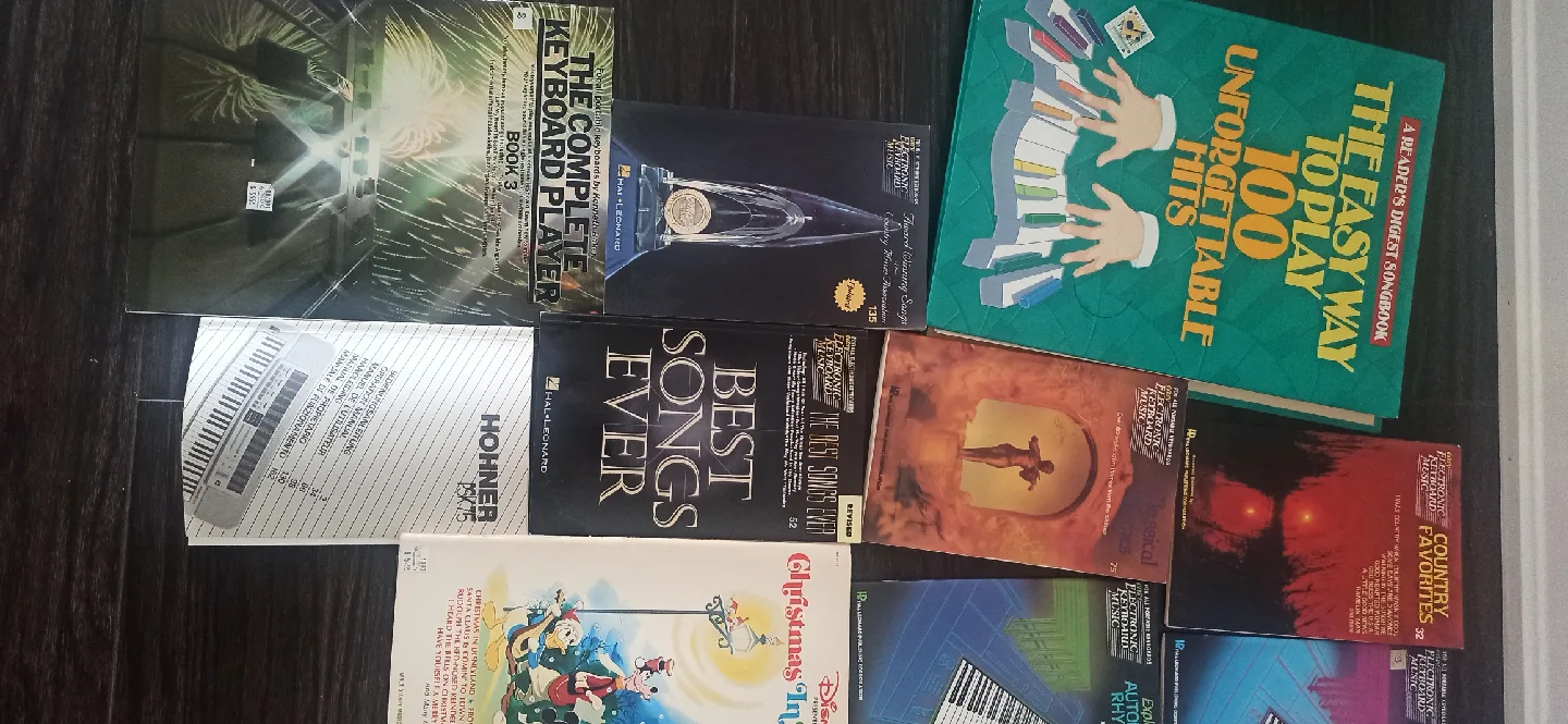 Lot of Keyboard & Piano Music Books. Each $5 image indicator(4)