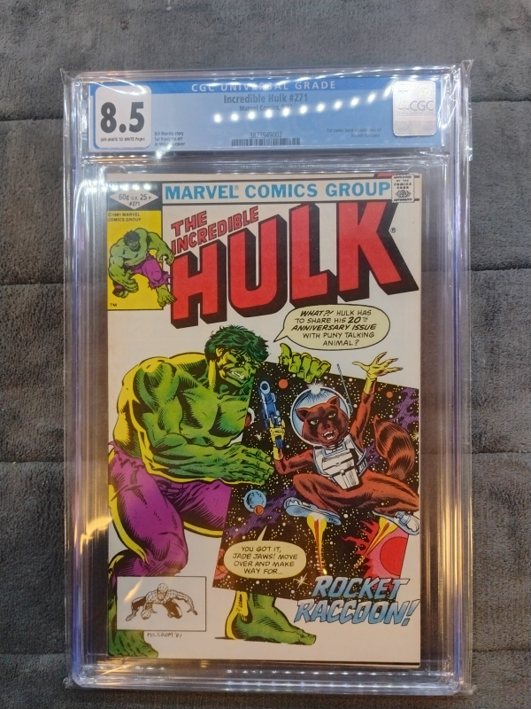 Incredible Hulk #271 CGC Graded 8.5