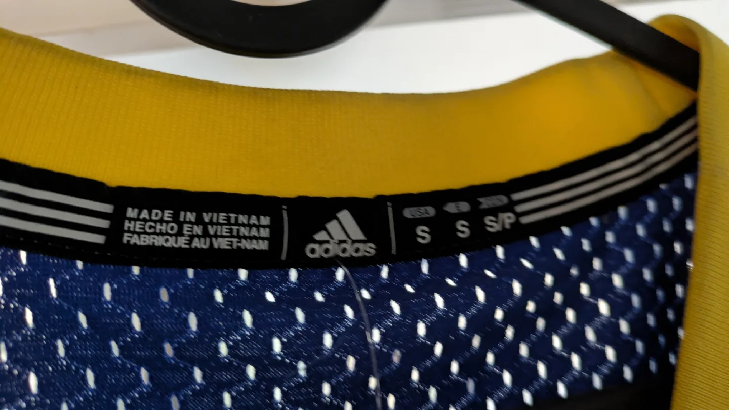 Vintage Adidas Alex English Jersey  1987-88 image indicator(4)