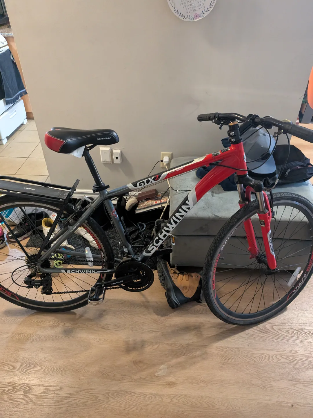 Schwinn GTX Mountain Bike - Red & Black thumbnail