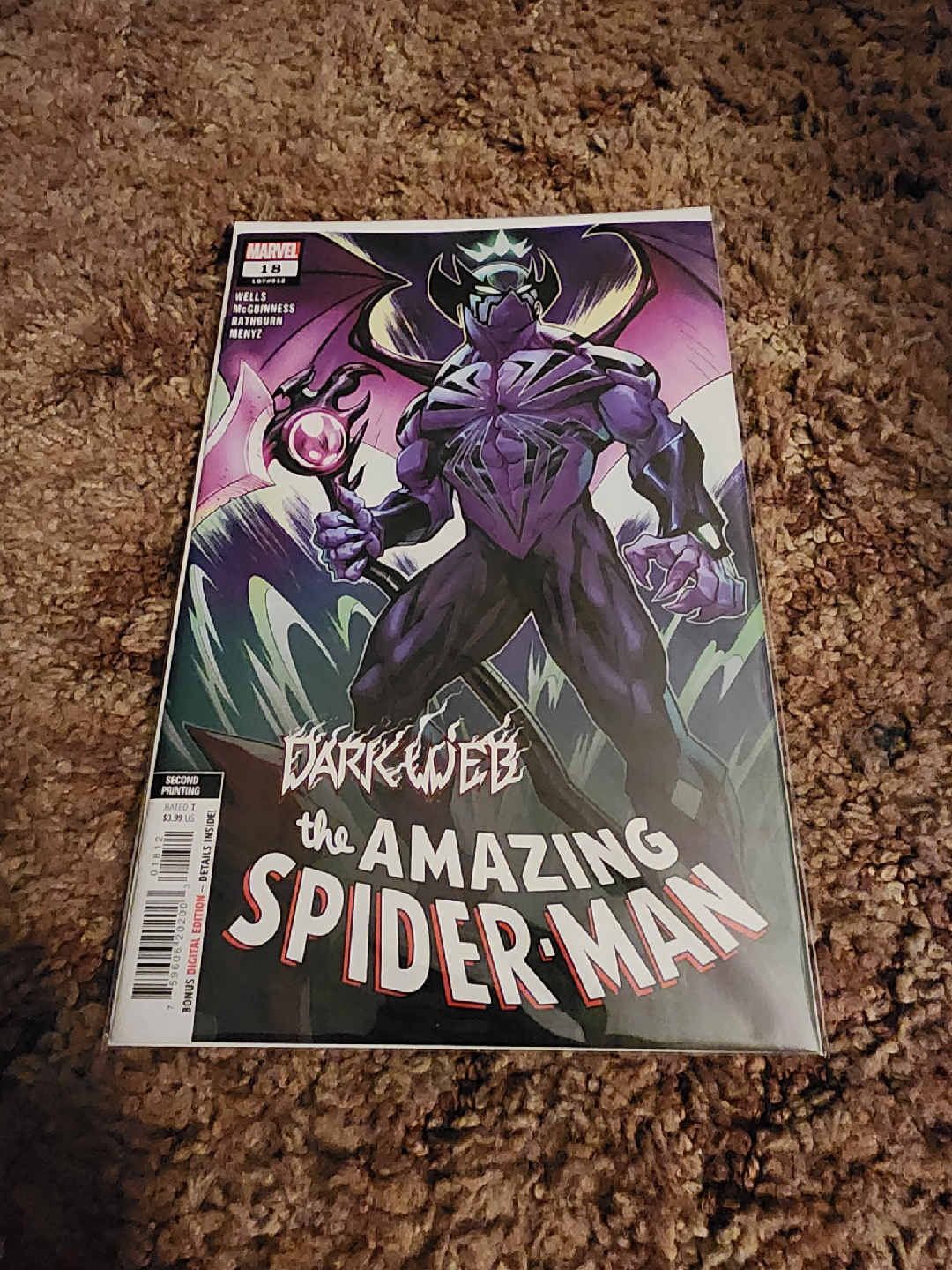 Amazing Spider-Man Dark Web #18 Comic Book