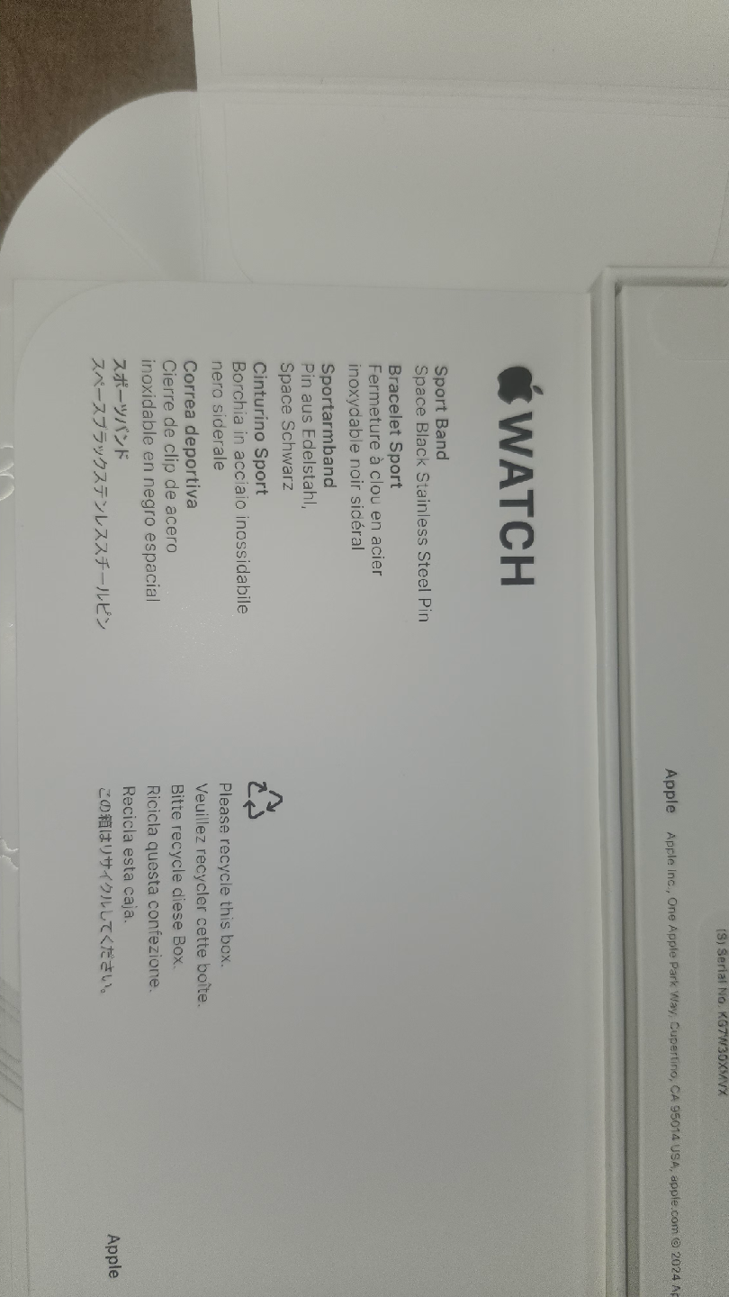 Apple Watch Series 10 - Sport Band - 46mm- Black - photo 4