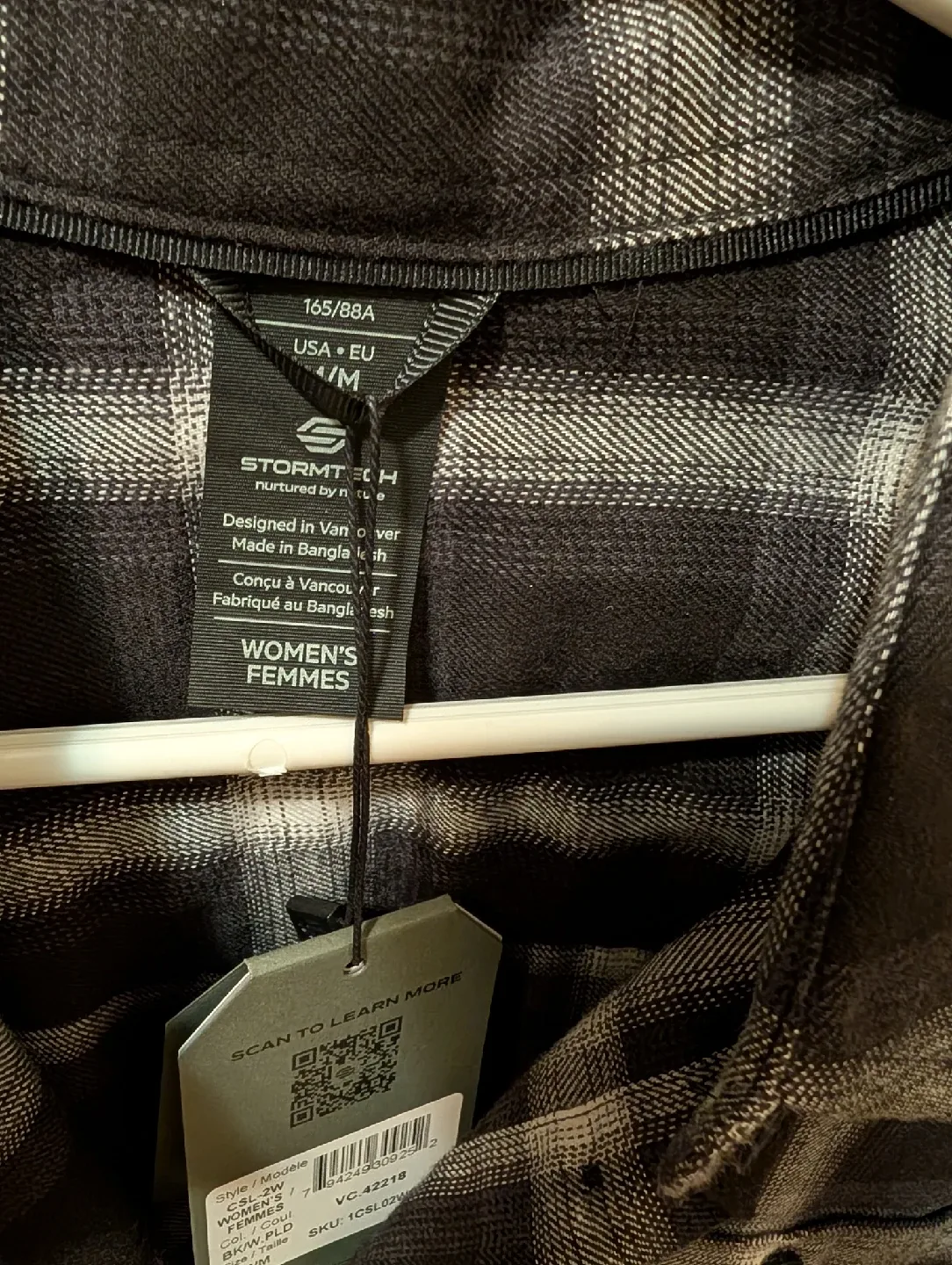 New Stormtech Women's Flannel Shirt - Size M image indicator(4)