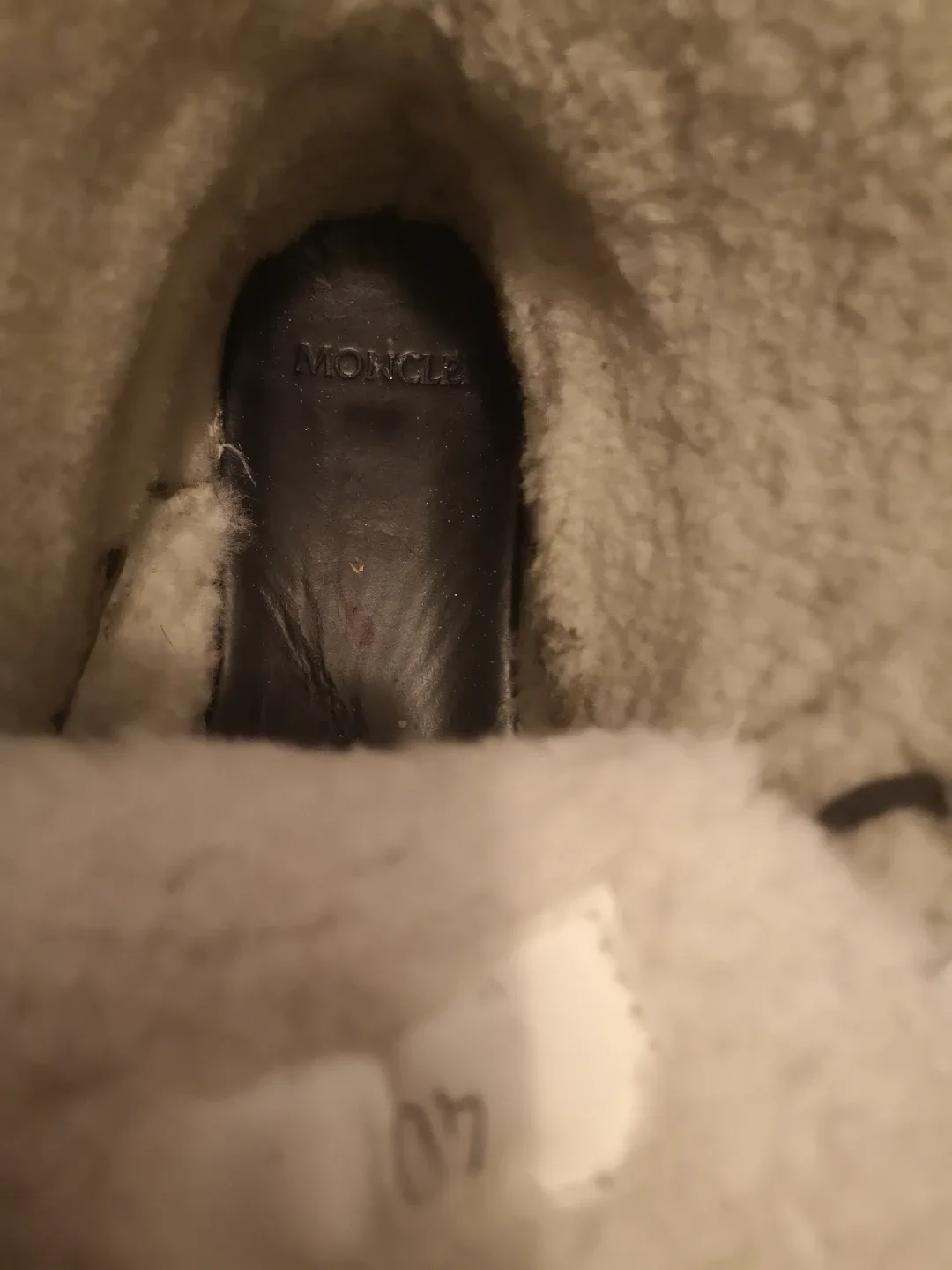 Moncler Brown Shearling Lined Boots - Size 40 image indicator(2)