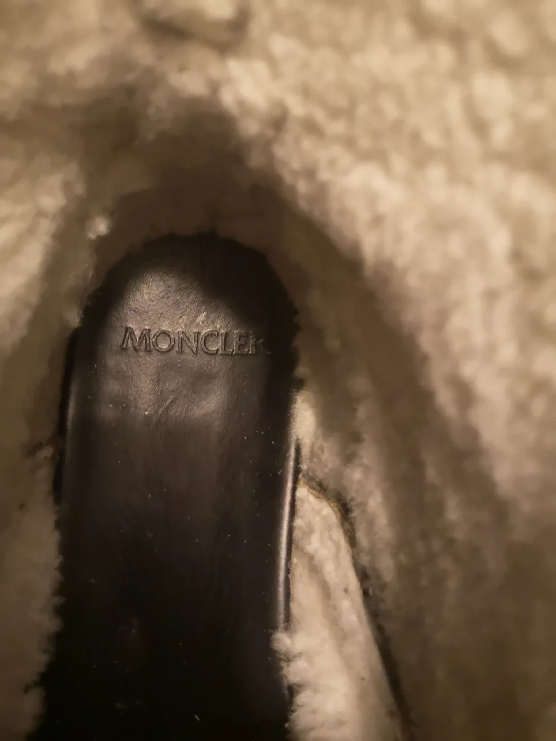 Moncler Brown Shearling Lined Boots - Size 40 image indicator(3)