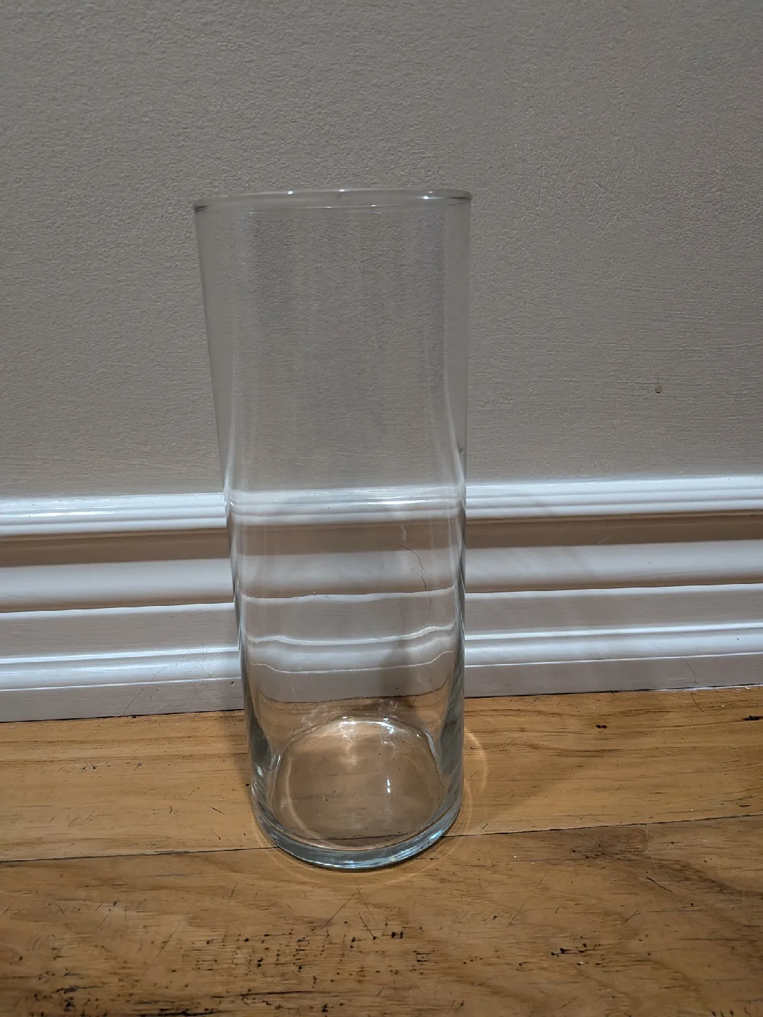 Clear Glass Vase thumbnail