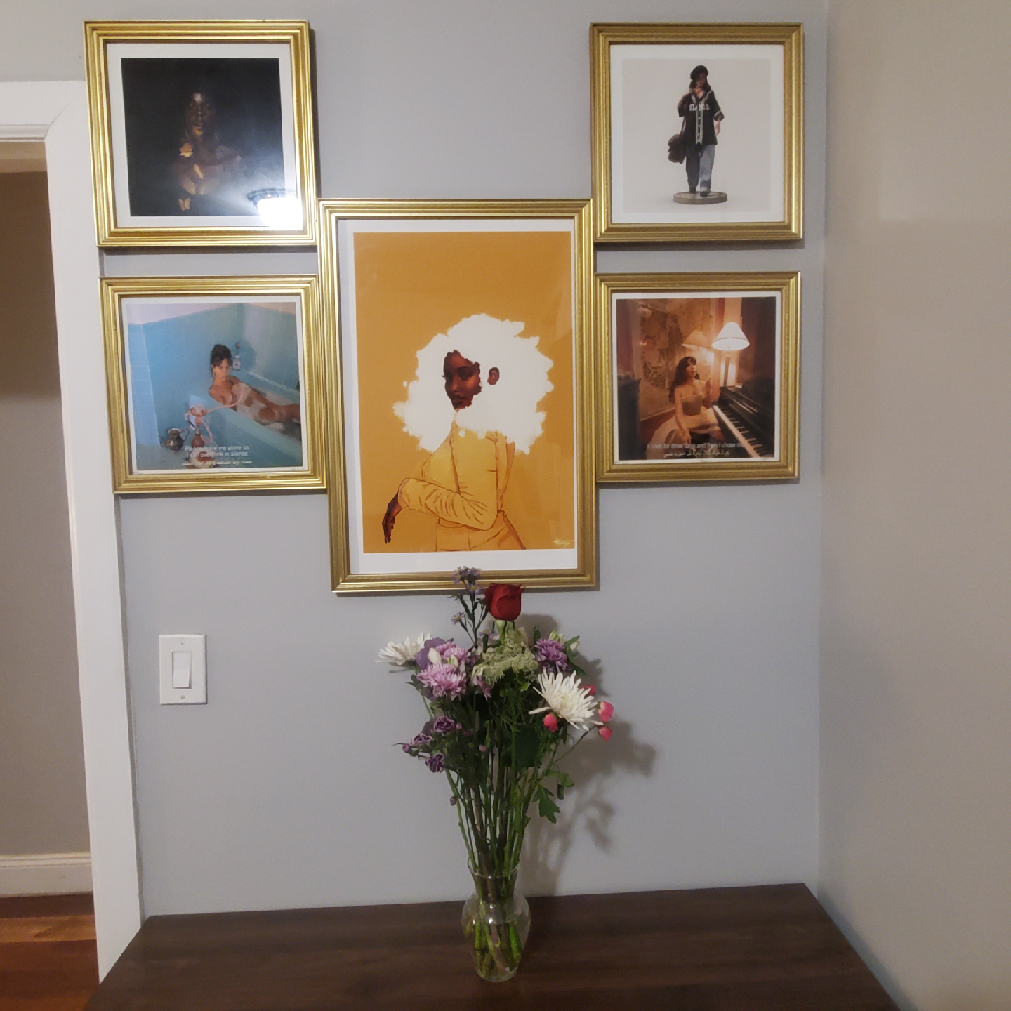 Poetic Justice Janet Jackson Print in Frame - photo 3