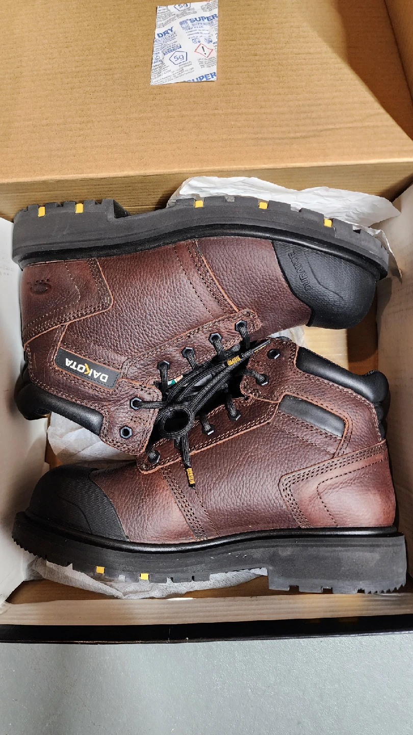 Dakota 6" 6002 Work Boots Men's Size 9 NEW - photo 4