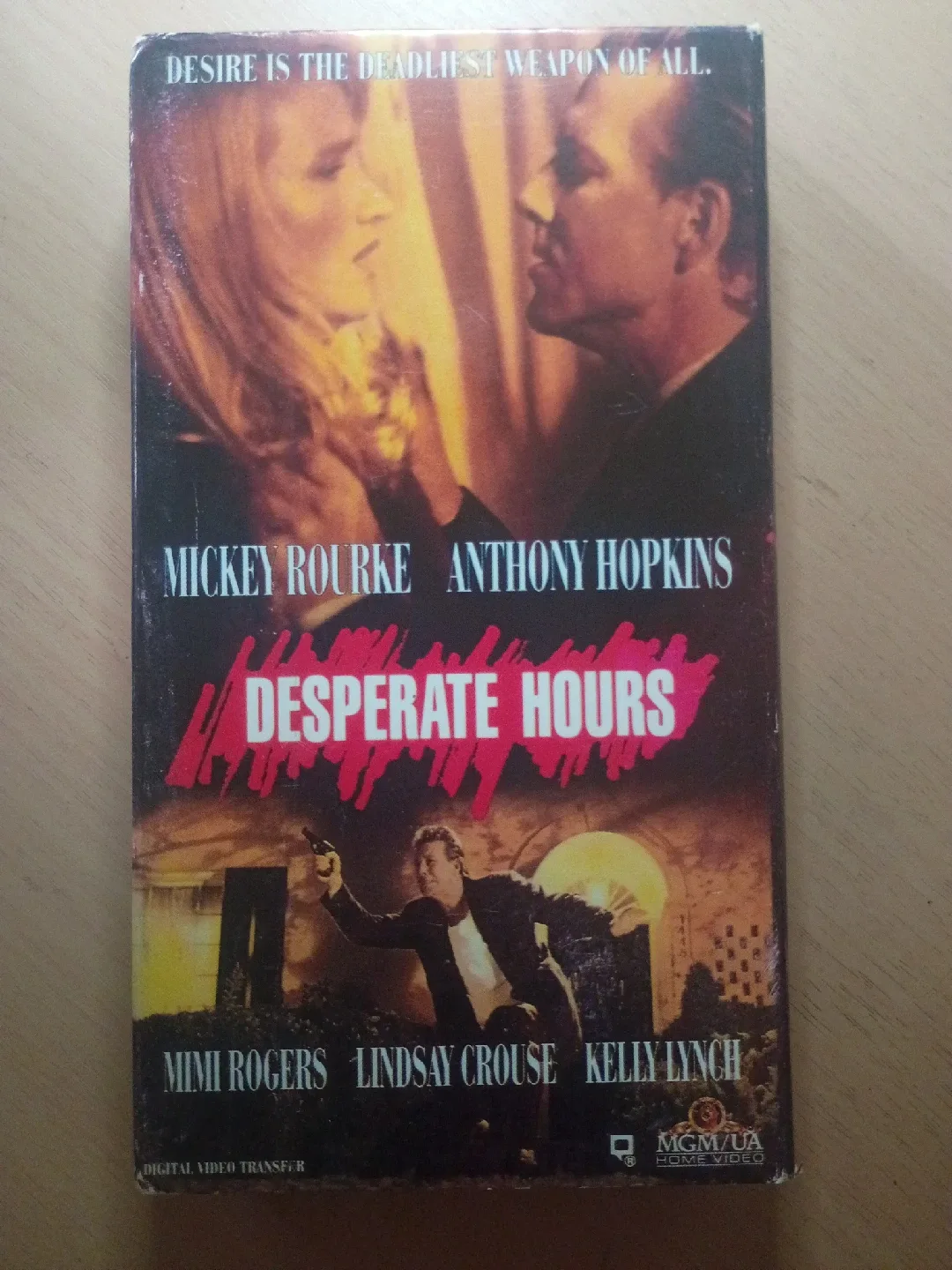 Desperate Hours VHS Tape image indicator(2)