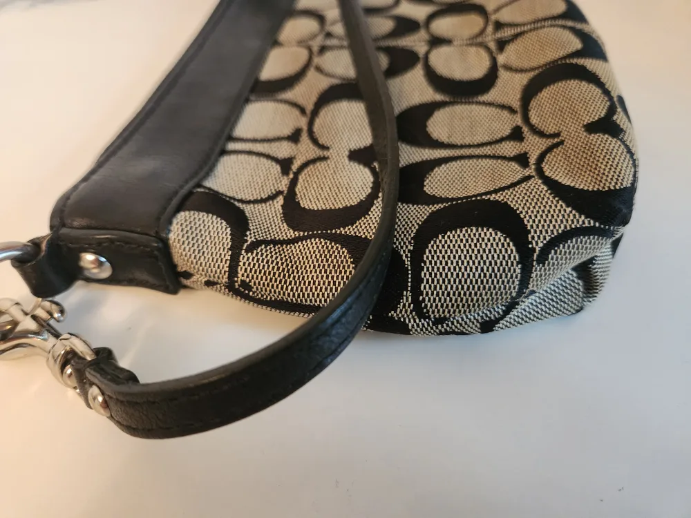 Coach Signature Canvas & Leather Small Handbag image indicator(4)