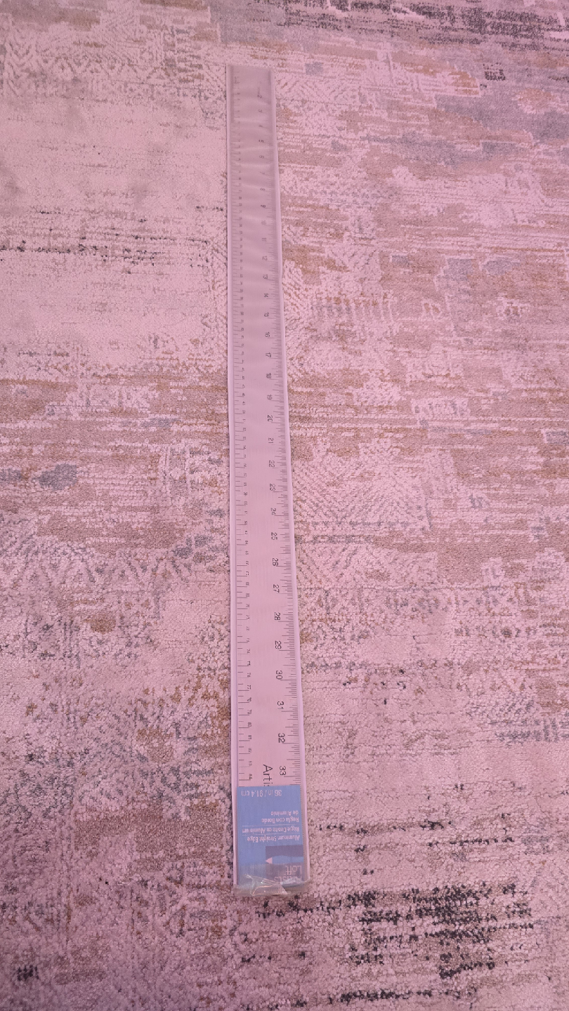 Lumistrips Aluminum Straight Edge Ruler 36 in - photo 2
