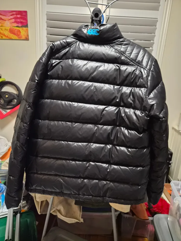 Canterbury Black down coat Size L image indicator(2)