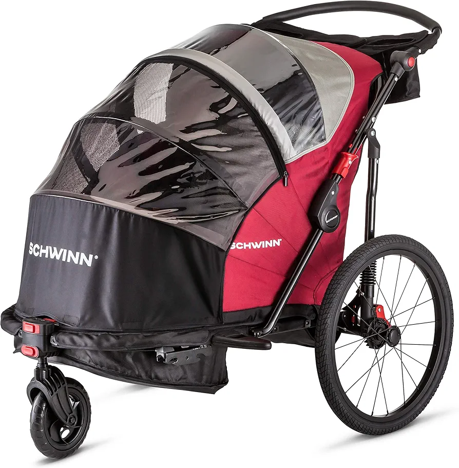 Schwinn Joyrider Double Bike Trailer/Stroller