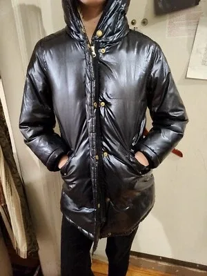 GIRL´S J. CREW CREWCUTS METALLIC PUFFER COAT size 10 image indicator(2)