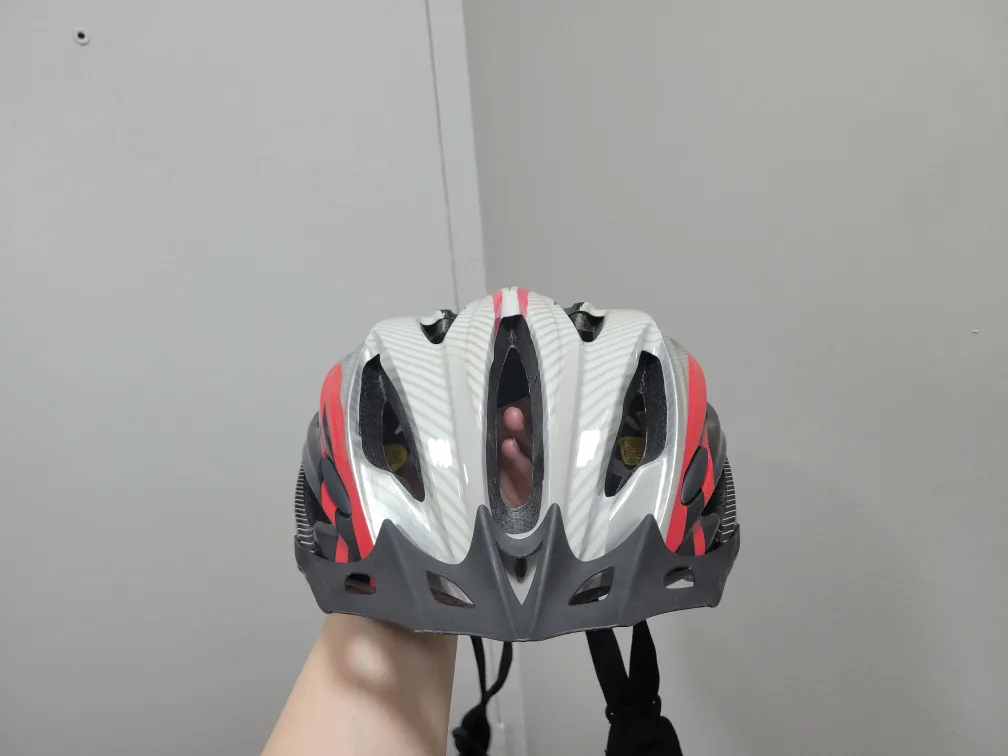 CCM Bike Helmet - Red, White, Black image indicator(3)