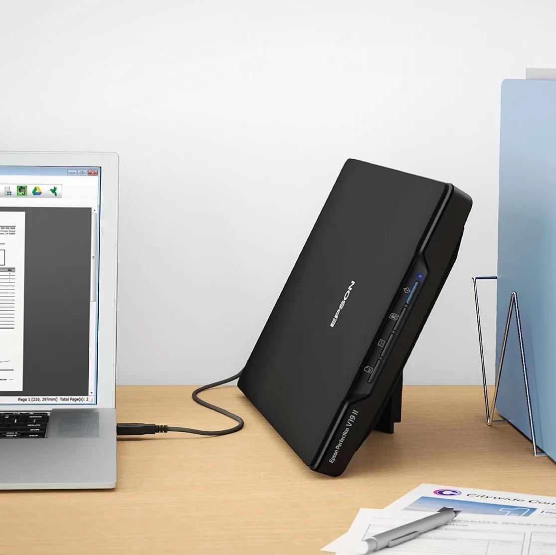 Epson Perfection V19 II Scanner image indicator(4)