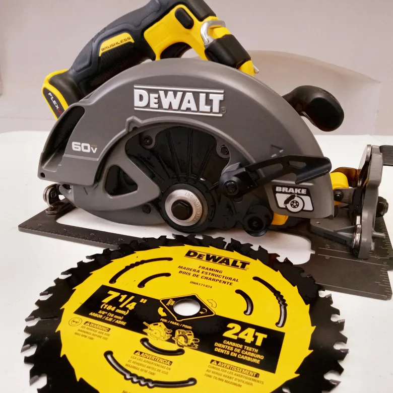60V Max DeWalt 7 1/4" - Flexvolt Circular Saw w/ E-Brake System image indicator(3)