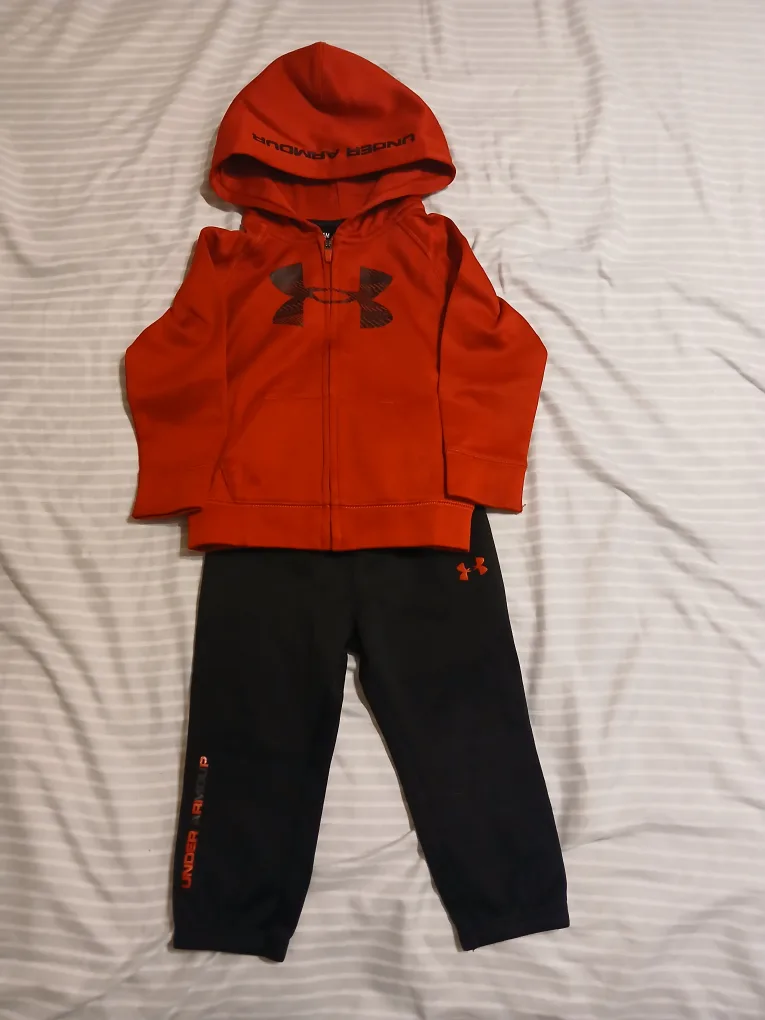 Toddler Under Armor tracksuit thumbnail