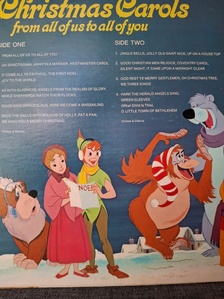 Walt Disney Christmas Carols Vinyl Record image indicator(5)