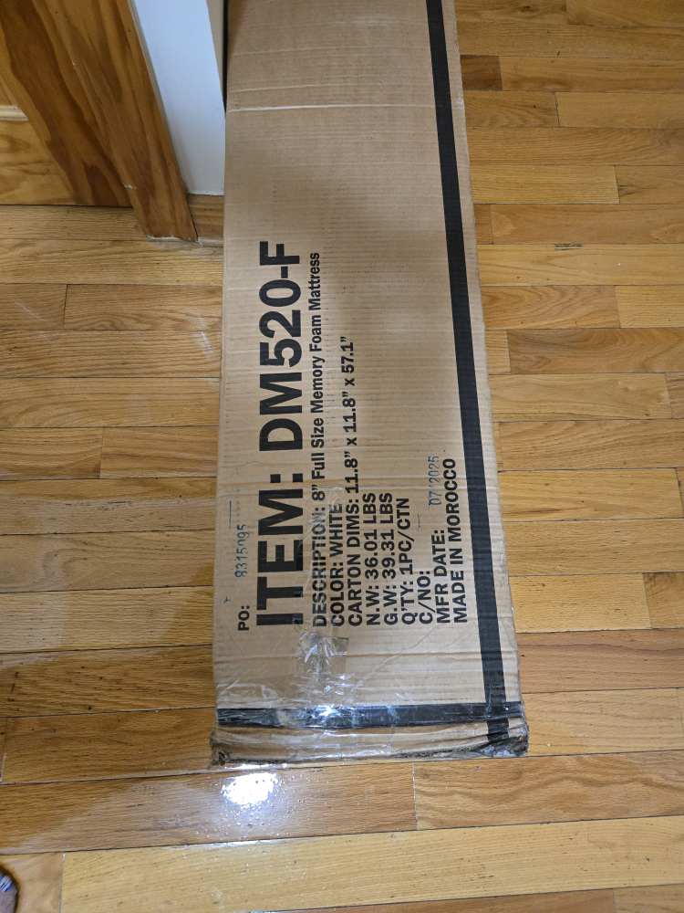 Full Size Memory Foam Mattress - New - photo 4