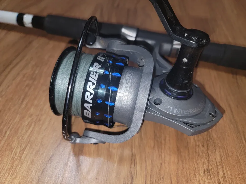 Lews Barrier II Spinning Reel & Fishing Rod Combo image indicator(4)