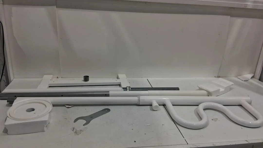 Stander Security Pole and Curve Grab Bar - 7FT-10FT image indicator(4)