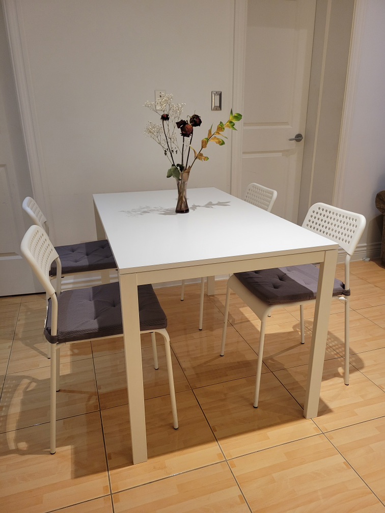 White Dining Table