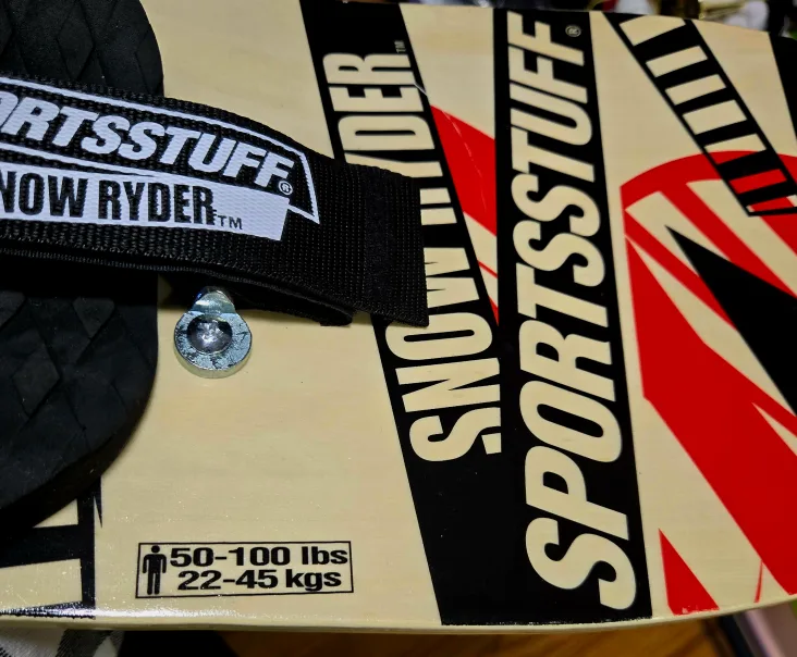 SNOWBOARD - SportsStuff Wood Snowboard - Beginner's Kids image indicator(4)