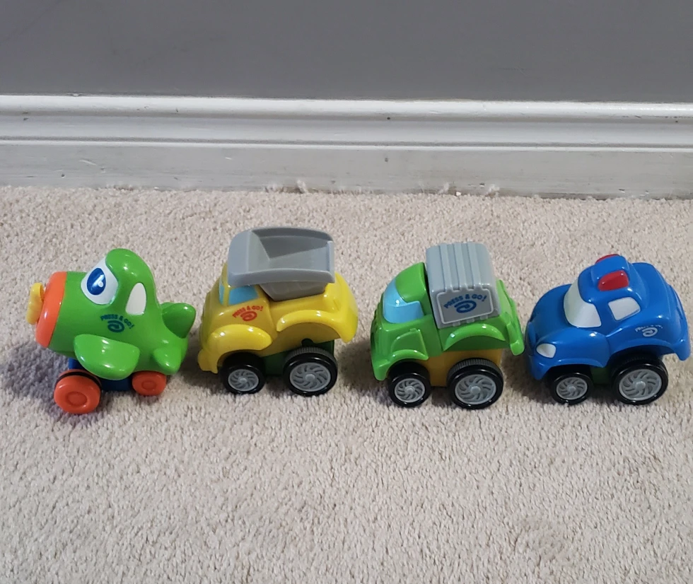 Press & Go! Vehicle Toys (Set of 4) - photo 4