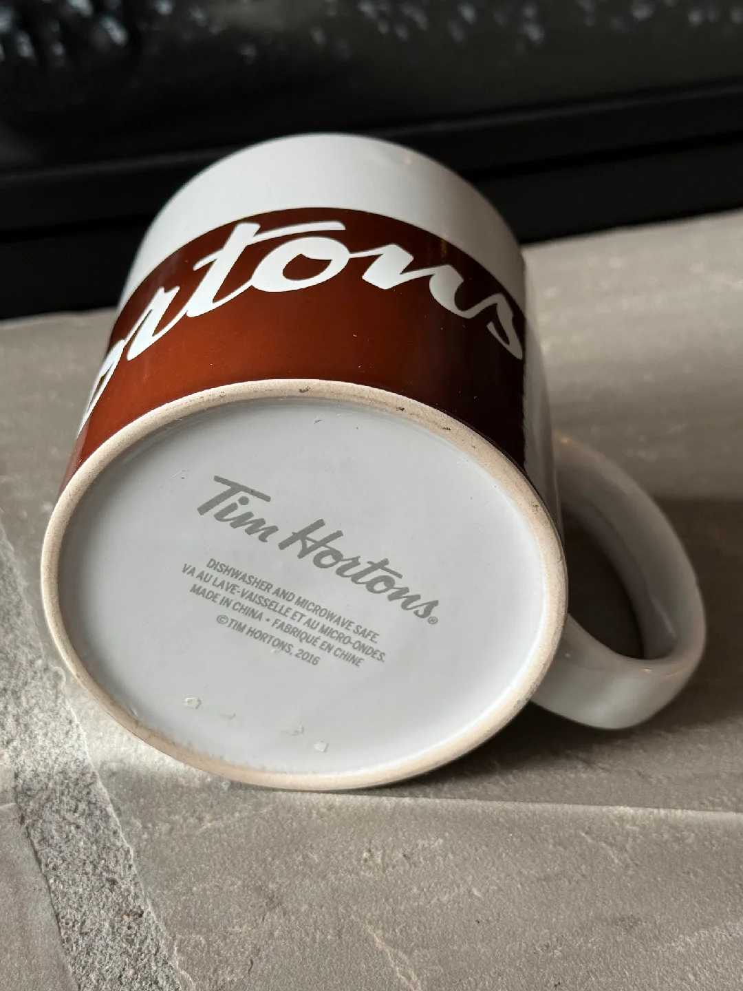 Tim Hortons Coffee Mug - Brown & White image indicator(3)